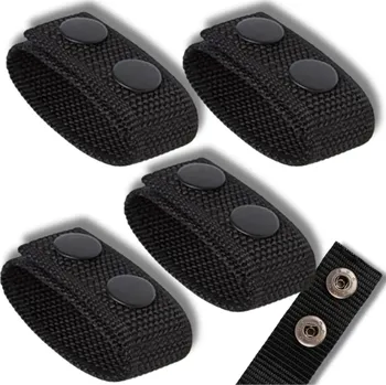 Opasek Camerazar Sada 4 nylonových spon s dvojitým uzávěrem pro taktický opasek