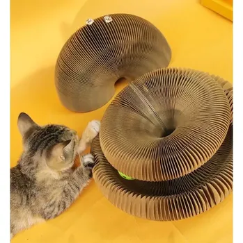 Škrabadlo pro kočky, harmonika z kartonu větší (HRA2)