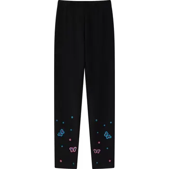 Dívčí zateplené legíny Wolf T2424 černé