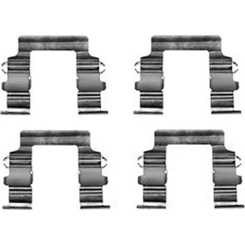 Přislušenství brzdového systému Sada příslušenství obložení kotoučové brzdy TRW PFK336