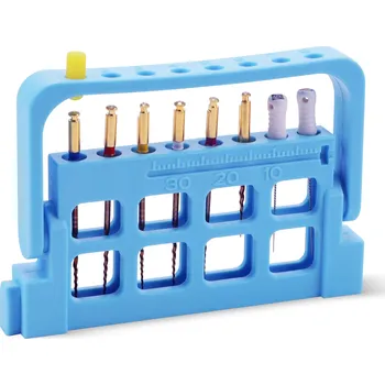 Vyšetřovací rukavice PremiumPlus Autoklávovatelný plastový endodontický zásobník s měrkou (na 8ks) Barvy: Šedá