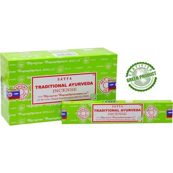Čajovna Satya Vonné tyčinky Tradiční Ajurvéda 15 g