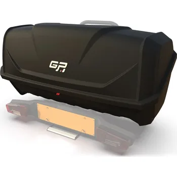 Box na tažné zařízení Box na tažné Peruzzo + nosič kol Peruzzo Parma 3 (nosič pro 3 kola + box)