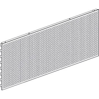 Plot Panel děrovaný D 1000×400 mm – dekorativní panel pro regály - Wexta
