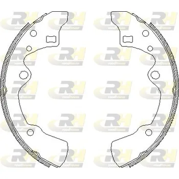 Brzdová čelist Brzdové pakny ROADHOUSE 4183.00