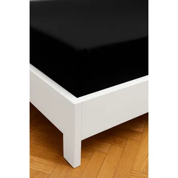 Prostěradlo Elastické prostěradlo MICROSATÉN černá