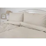 Podpěrová s.r.o. Bavlněné povlečení BÉŽOVÉ Velikost: 140x200 cm (1 ks), 70x90 cm (1 ks)