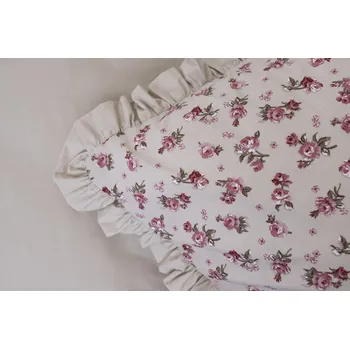 Povlečení Podpěrová s.r.o. Bavlněné povlečení MANON / UNI béžová S KANÝRY Velikost: 200x200 (1x), 70x90 cm kanýr (2x) ŠEV na peřině