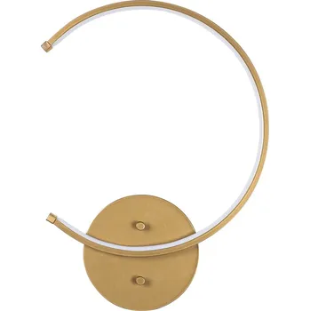 Nástěnné svítidlo Nástěnné LED svítidlo Moon zlaté