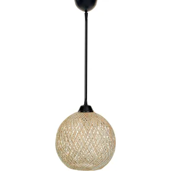 Stropní svítidlo Browo černé/hnědé