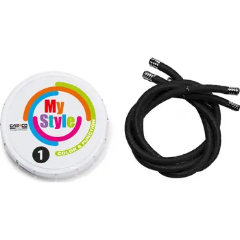 Jezdecká přilba CASCO Proužky MyStyle na helmy CASCO, 2 ks, černé S-L