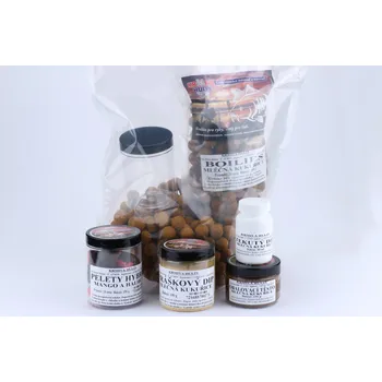 Boilies VÍKENDOVÁ SADA ZIP Sáček - Mléčná kukuřice 20 mm