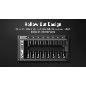 Nabíječka baterií Xtar L8