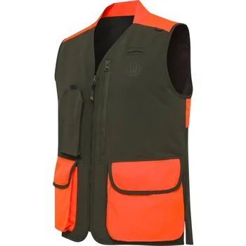 Pánská vesta Beretta Pánská lovecká vesta Thorn Resistant Velikost: 3XL Green Moss/Orange