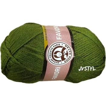 Příze Příze FAVORI khaki 100g EU