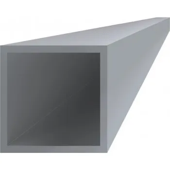 Hliníkový jekl EN AW-6060 T66 bez povrchové úpravy, 25 x 25 x 6000 mm