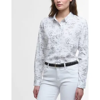 Dámská halenka Barbour Safari Relaxed Long-Sleeved Shirt — Woodland Print
