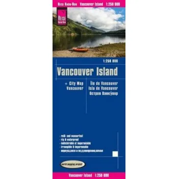 Reise Know-How Landkarte Vancouver Island 1:250.000 – Reise Know-How Verlag Peter Rump (EN)