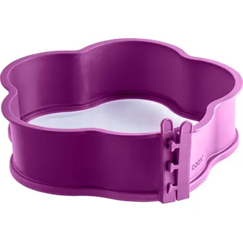 Forma na pečení Coox Silikonová forma na pečení „Květina“ (lila fialová)