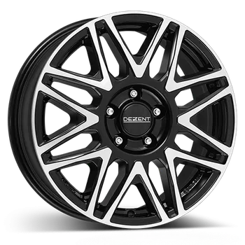 Alu kolo Alu disk DEZENT KH dark 6.5x16, 5x120, 65.1, ET60 Black/polished