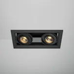 Maytoni Naklopitelné zabudované svítidlo Metal Modern Double LED Barva: Černá DL093-02-10W3K-B Naklopitelné zabudované svítidlo Metal Modern Double LED