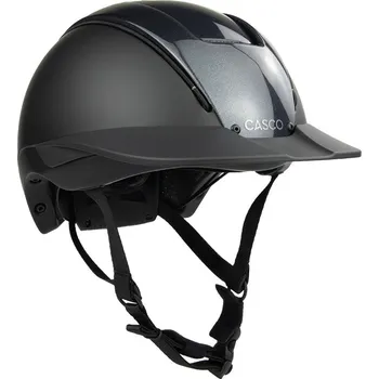 Jezdecká přilba CASCO Helma Duell Prime CASCO, černá Obvod hlavy: 55-57 cm