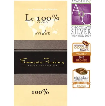 Čokoláda Francois Pralus Čokoláda Madagaskar Criollo Le 100% Bio 100g