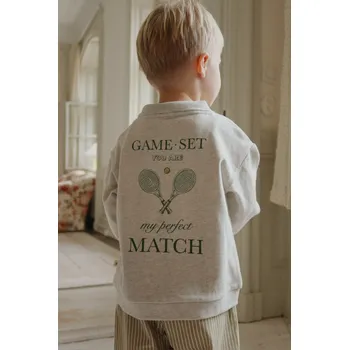 Dívčí mikina Mikina přes hlavu s límečkem SPOTTY Konges Slojd velikost: 4 roky (98-104)