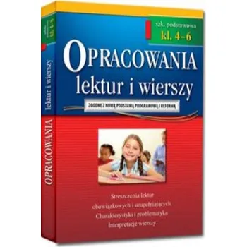 Cizojazyčná kniha Opracowania lektur i wierszy szkoła podstawowa klasa 4-6 – Bączyński Jakub,Gradoń Olga,Karczewski Adam (PL)