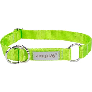 Obojek pro psa Obojek pro psy polostahovací RUMBA zelená velikost M, L, XL Rozměr: XL - 40-60x2,5 cm