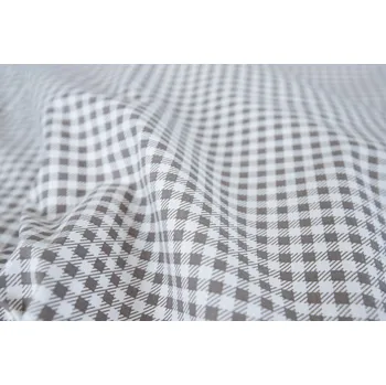 Povlečení Podpěrová s.r.o. Bavlna PEPITO KOSTIČKA béžová Velikost: Bavlněný krep (130 g/m2) N