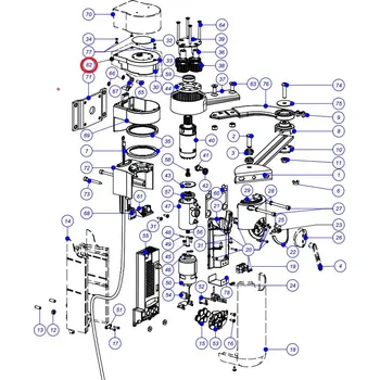 Pohon brány NICE WLA2 napájecí zdroj pro WALKY