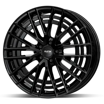 Alu kolo Alu disk Platin P127 FullBlack 9,5x21 5x108 ET45 černý lesklý