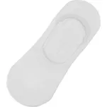 Balerínkové ponožky Comfort Soft se silikonovou patou 35-38 bílá