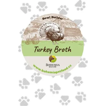 Krmivo pro psa BOHEMIA WILD Turkey Broth 100 ml
