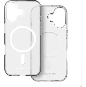 Pouzdro na mobilní telefon Native Union (RE)Clear MagSafe kryt z recyklovaného materiálu iPhone 17 transparent