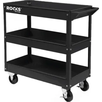 Servisní vozík se třemi policemi, 130 kg OK013030 ROOKS