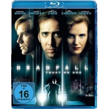 Blu-ray film Deadfall, 1 Blu-ray – Christopher Coppolal,Michael Biehn,Sarah Trigger,Nicolas Cage,James Coburn,Peter Fonda,Charlie Sheen,Talia Shire,Michael Constantine (DE)