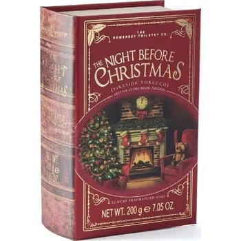 Mýdlo SOMERSET TOILETRY Vánoční tuhé mýdlo The Night Before Christmas – Fireside Tobacco, 200 g