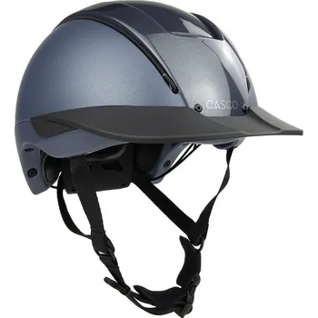 Jezdecká přilba CASCO Helma Duell Prime CASCO, blue matt Obvod hlavy: 58-60 cm