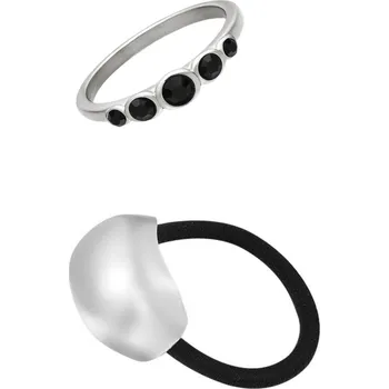 Piercing Atreya Ocelový prsten + elegantní gumička do vlasů