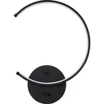 Nástěnné LED svítidlo Moon černé