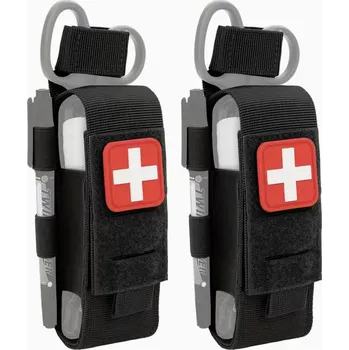 Ledvinka Taktické pouzdro na opasek MOLLE pro CAT + shears + marker Barva: černá