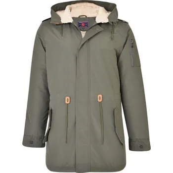 KAM bunda pánská KBS KV112 nadměrná velikost zimní kabát 5XL khaki