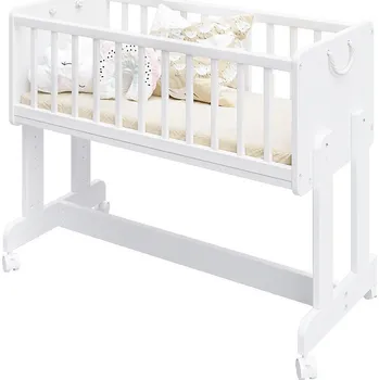 Dětská postýlka Multifunkční postýlka LETO 90x40 cm 6v1 - bílá