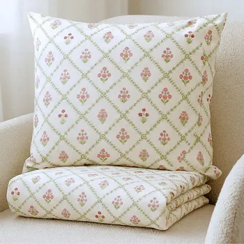 HOMLA Povlečení z mikrovlákna s květinkami 140x200 cm