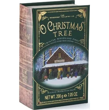 Mýdlo SOMERSET TOILETRY Vánoční tuhé mýdlo O Christmas Tree – Winter Woodland Pine, 200 g