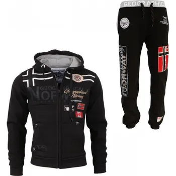 GEOGRAPHICAL NORWAY souprava pánská GARADOCK/MYER L černá