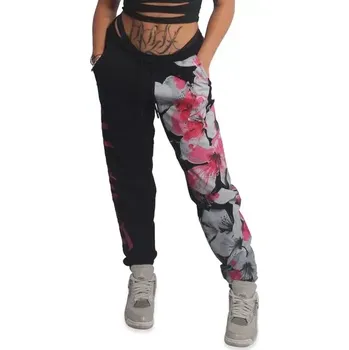 Yakuza dámské tepláky FLOWER STYLE GJOB 26129 Black