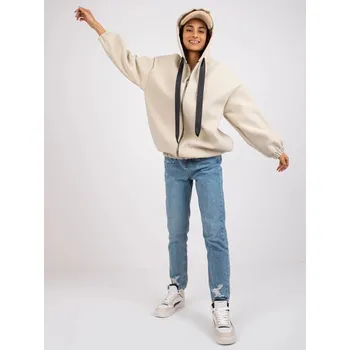 Dámský kabát Dámský béžový kabát, jedna velikost